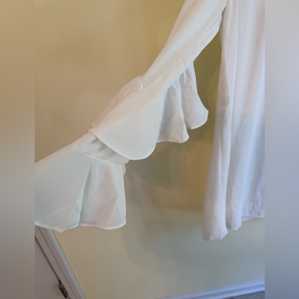 Three Eighty Two White Kimono *NEW WITH TAGS* - Picture 5 of 10
